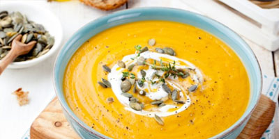 Butternut Squash & Sweet Potato Soup