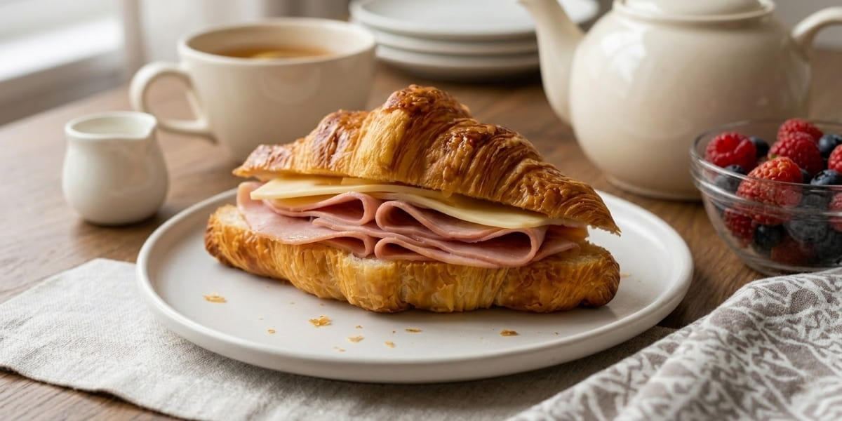 Ham & Cheese Croissants 