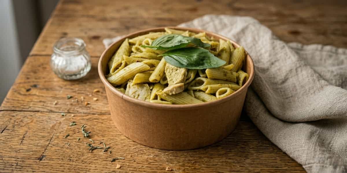 Pesto Pasta With Chicken