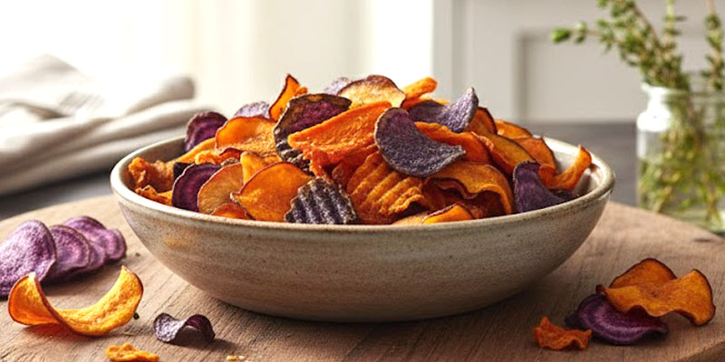 Root Vegetable Crisps 