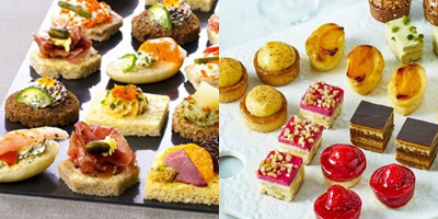 Signature Canape Selection - 3 Items + 1 dessert - Canapes and Events
